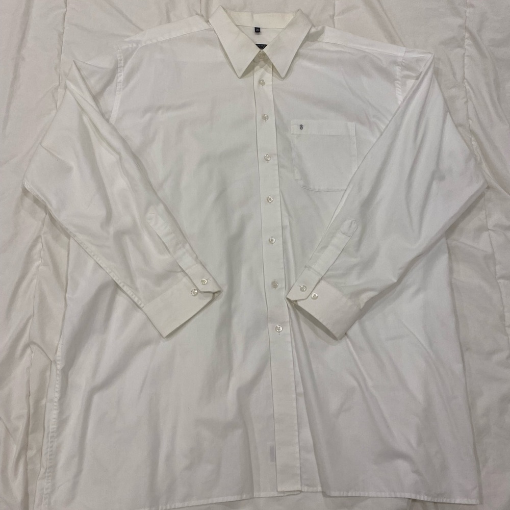 Eterna Excellent Long Sleeve Dress Shirt- Size 4XL